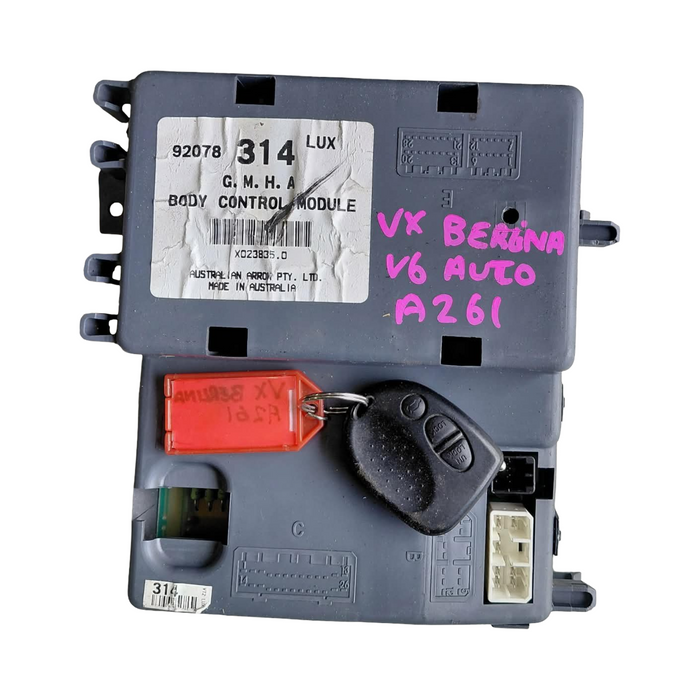 A261 - VT / VX Holden Berlina Sedan V6 Auto - BCM with Fob LUX 314