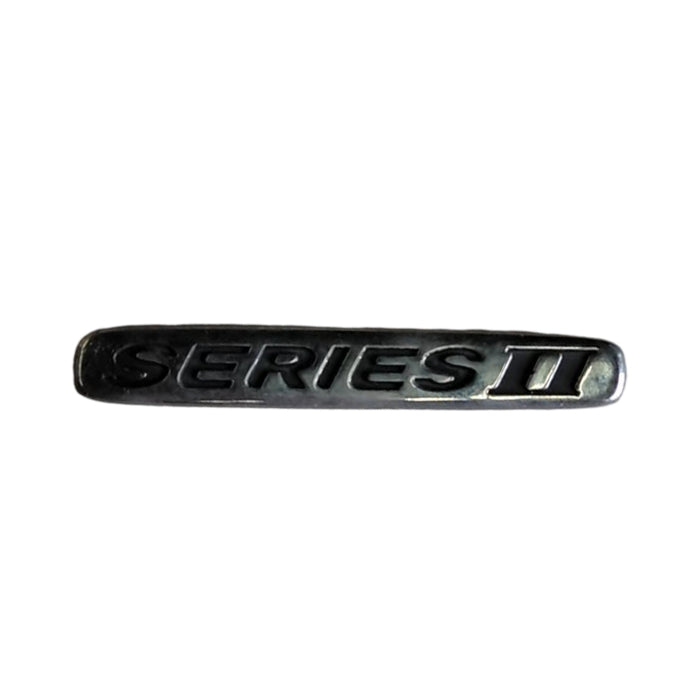 EX004 - VX Holden Commodore Sedan SII - "SERIES II" Chrome Bootlid Badge GENUINE