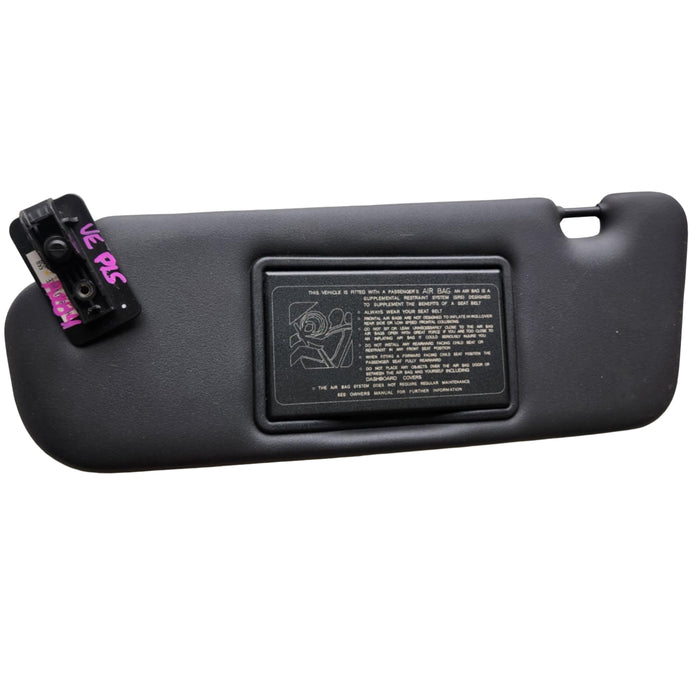 A284 - VE Holden Commodore Ute - Sunvisor - PASSENGER'S SIDE Onyx