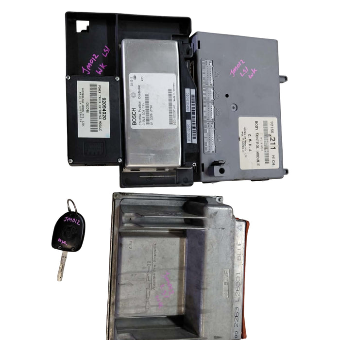 JM012 - WK Holden Statesman (2004) - Computer Set V8 AUTO LS1 (BCM, ECU, PIM, KEY FOB)