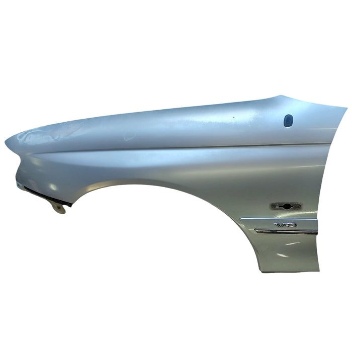 JM016 - WK Holden Statesman - Passenger's Front Guard w/ "V8" Badge - QUICKSILVER #470G
