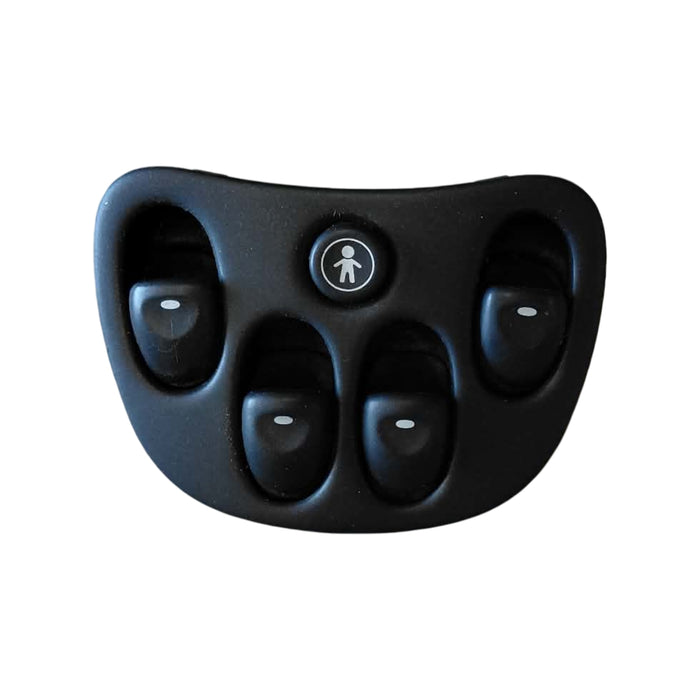 A315 - VT SERIES II Holden Commodore Sedan - Main Power Window Switch w/ Child Lock - BLACK