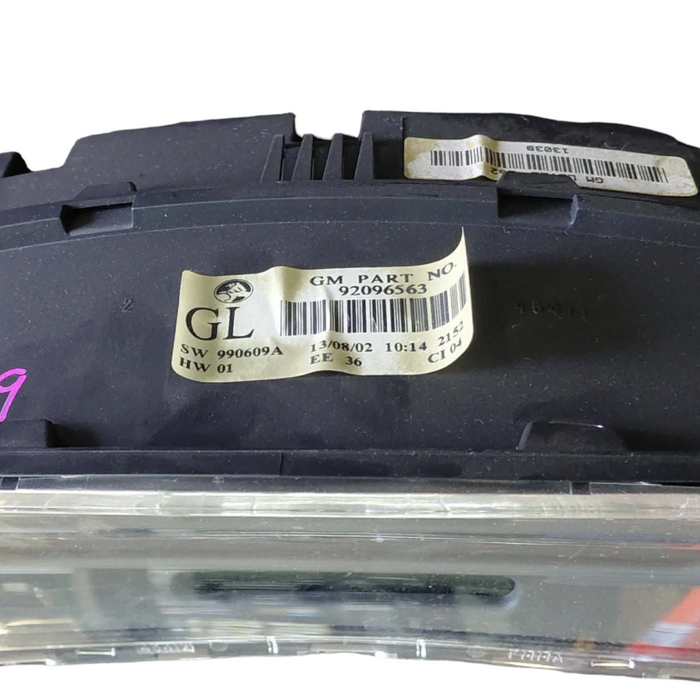 A289 - VX Holden Commodore Acclaim Sedan - V6 Auto Cluster 185,XXXkms