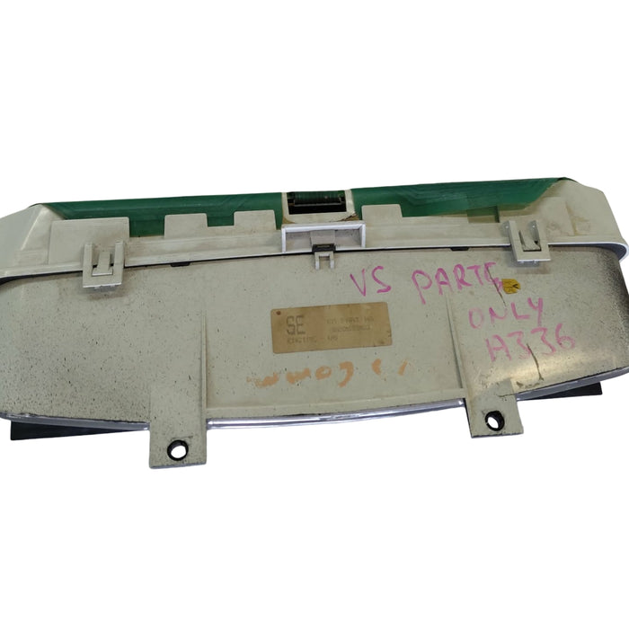 A336 - VS Holden Commodore SIII Utility (1998) - ""PARTS ONLY"" Cluster V6 MANUAL LG2 - (SE) P/N: 92059353