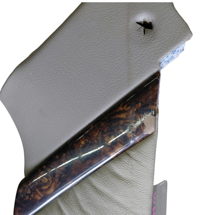 JM019 - WH Holden Caprice - Drivers Rear Doorcard Interior Panel Trim Leather / Woodgrain