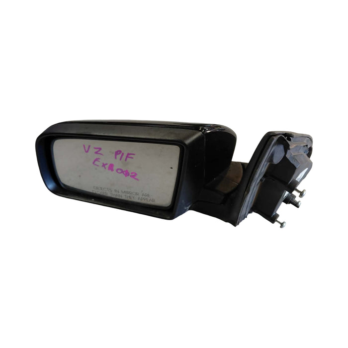 Ex012 - VZ Holden Commodore SV6 - Passenger Side Mirror (Phantom Black #690F)