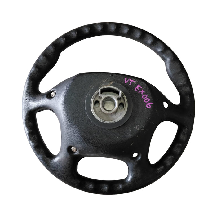 EX006 - VT Holden Commodore - Steering Wheel w/ "SRS" Horn Pad Airbag - TRIM: #17i