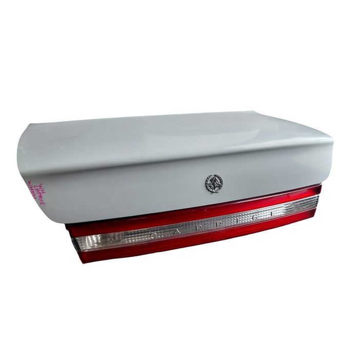 WH001 - WH Holden CAPRICE - Bootlid w/ Rear Garnish & Badge - HERON WHITE #J073