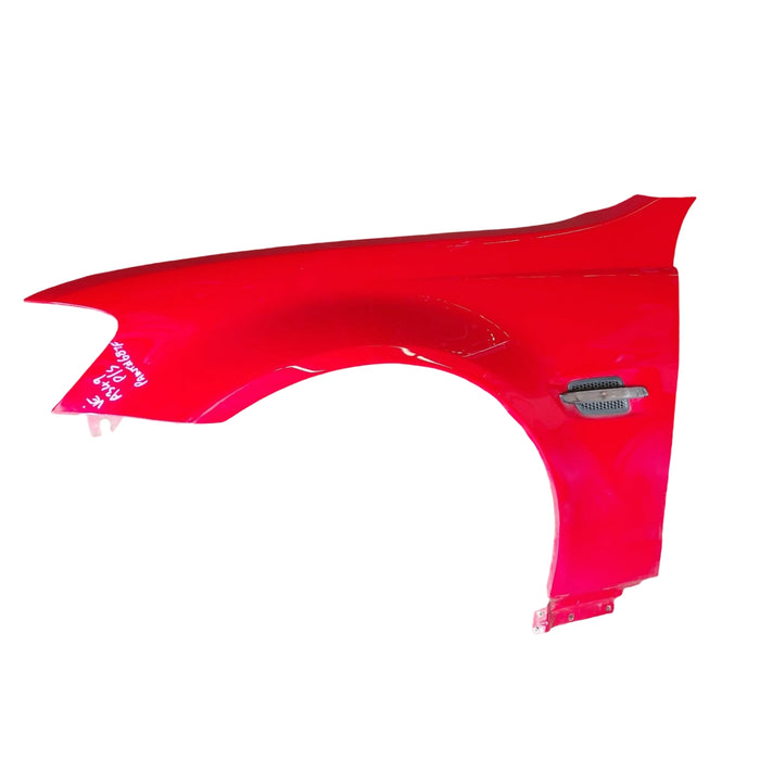 A349 - VE SS Holden Commodore Utility SERIES I - Passenger's Front Guard w/ Guard Blinker - STING RED #687F