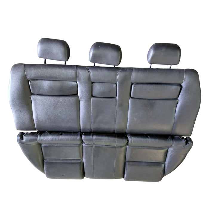 JM012 - VZ/VY Holden Crewman - Rear Leather Seat Assembly - BLACK LEATHER