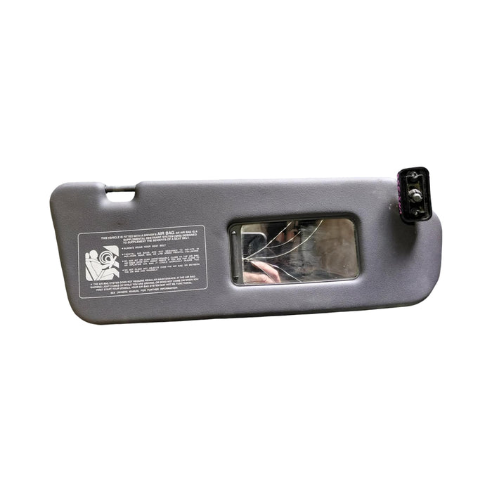 DA2-356 - VY / VZ Holden Commodore - Sunvisor w/ Vanity Mirror (DAMAGED) - Driver's Side (GREY)