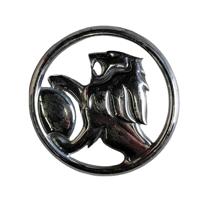 EX004 - VX Holden Commodore Sedan SII - "LION" Chrome Bootlid Badge GENUINE