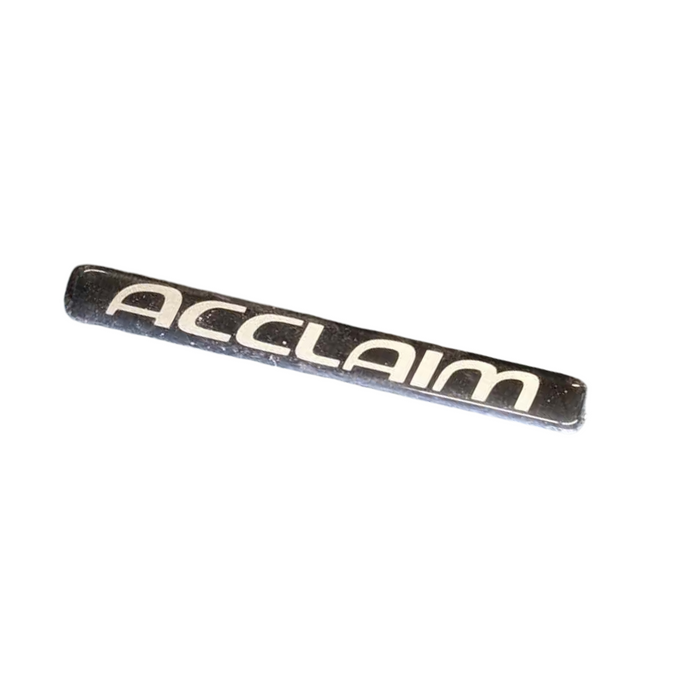 A305 - VR Holden Commodore SEDAN (1994) - "ACCLAIM" Dashboard Badge GENUINE