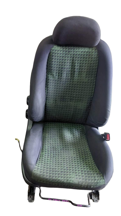 a297 - VY Holden Commodore S-Pack Sedan - Front Seat (Passenger's Front) Cloth Green