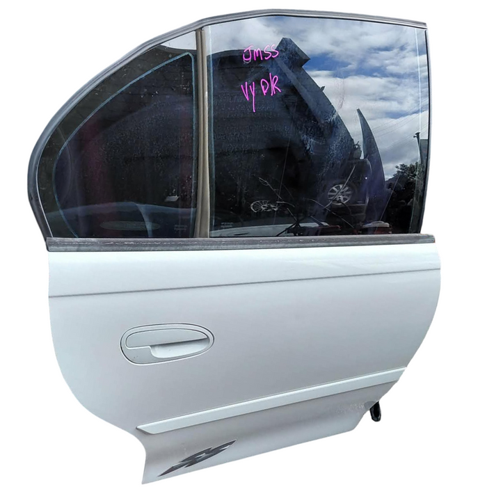 JMSS - VY SS Holden Commodore SEDAN - Rear Door Driver's Rear - HERON WHITE #679F