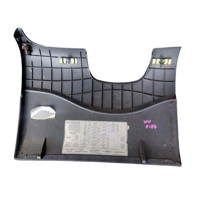 A184 - WH Holden Statesman/Caprice - Lower Dash Fuse Panel (SUEDE) - TRIM #18i
