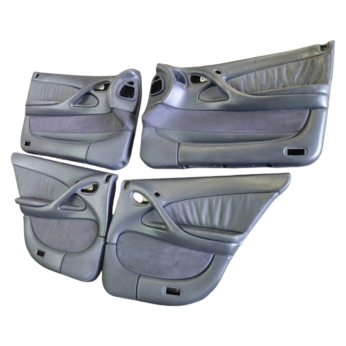 A184 - WH Holden Statesman/Caprice - Leather/Suede Doorcards (SET) with interior Panel  TRIM #18i