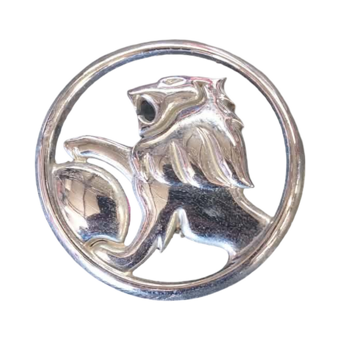VXSS003 - VX SS Holden Commodore - SS "LION" Boot Badge Chrome GENUINE