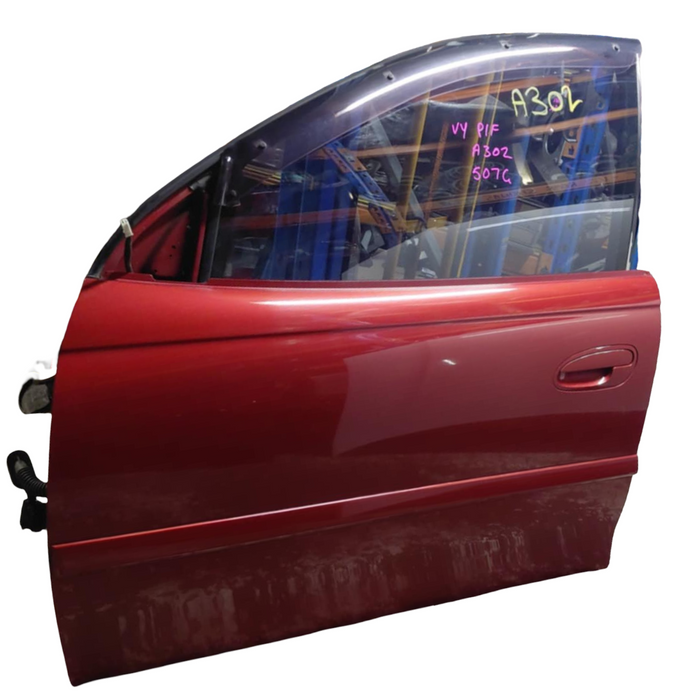 A302 - VY Holden Commodore Sedan - Front Door Passenger's Side - SHANGHAI RED #507G