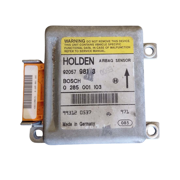 A301 - VT HOLDEN COMMODORE (2000) - Airbag Module GENUINE P/N: 92057981