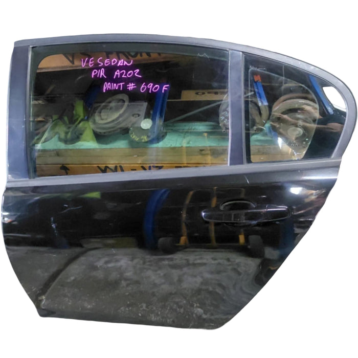 A202 - VE Holden Commodore Series I Sedan - Door Passenger's Rear - PHANTOM BLACK #690F