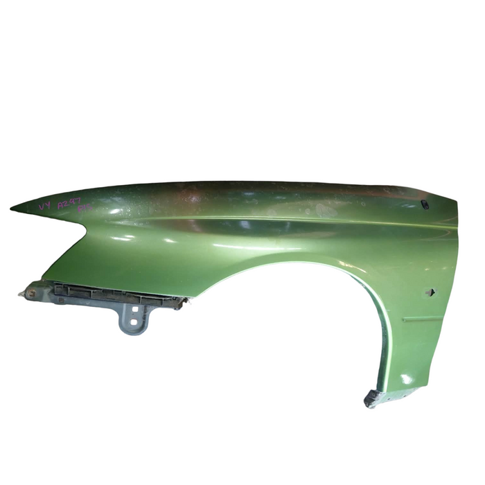 a297 - VY Holden Commodore S Sedan - PASSENGER SIDE Guard Hothouse Green #870J