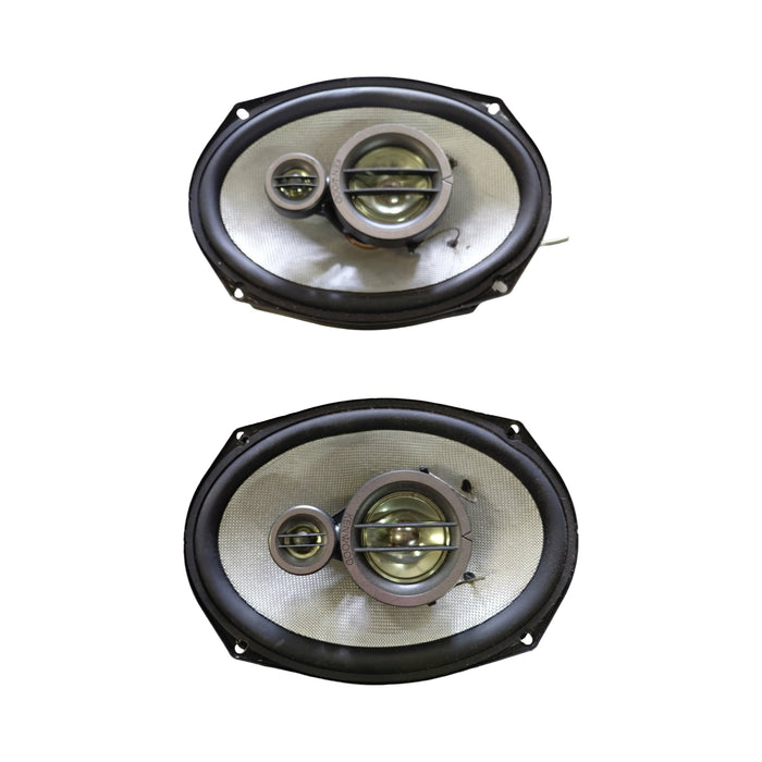 EX013 - VZ SV6 Holden Commodore Sedan - "KENWOOD & HELIX" Speaker System - Parcel Tray Speaker (KFC-HQ718) Door Speakers (P 68)