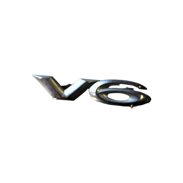 A282 - VY Holden Commodore Sedan - "V6" Front Guard Chrome V6 Badge