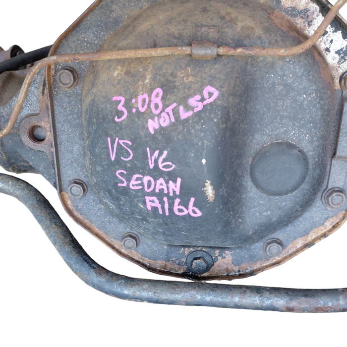 A166 - VS Holden Commodore Sedan - Differential NON-LSD RATIO: 3: 08 - V6 AUTO M30 - VIN: #6H8VSK19HVL243306 - 244,198kms