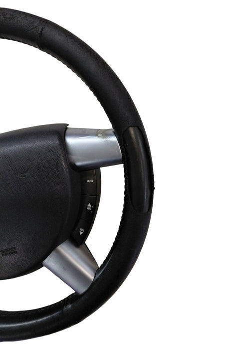 EX013 - VZ SS Holden Commodore - Steering Wheel w/ Horn Pad & Switches - BLACK/SILVER