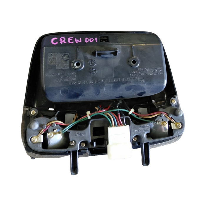 CREW001 - VZ Holden Crewman - Interior Light Pocket w/ Map Lights - BLACK