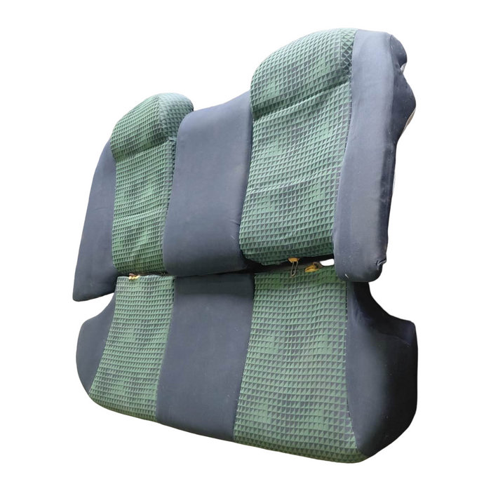 a297 - VY Holden Commodore S-Pack Sedan - Rear Seats Cloth Green