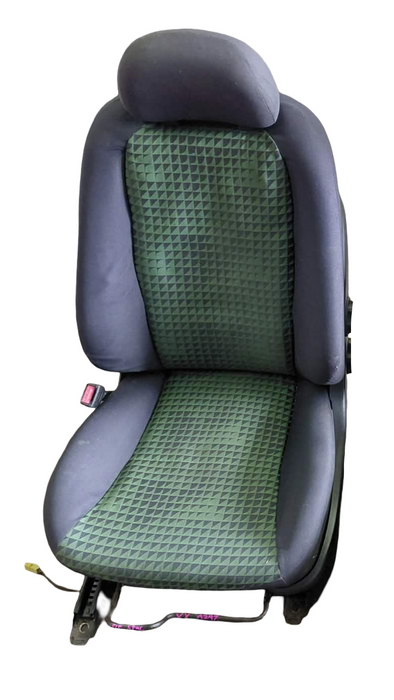 a297 - VY Holden Commodore S-Pack Sedan - Front Seat (Driver's Front) Cloth Green