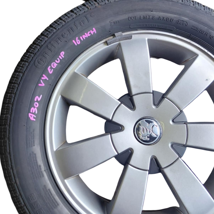 A302 - VY Holden Commodore Sedan - Wheel / Tyre 16" (SET of 4) 225/55 R 16
