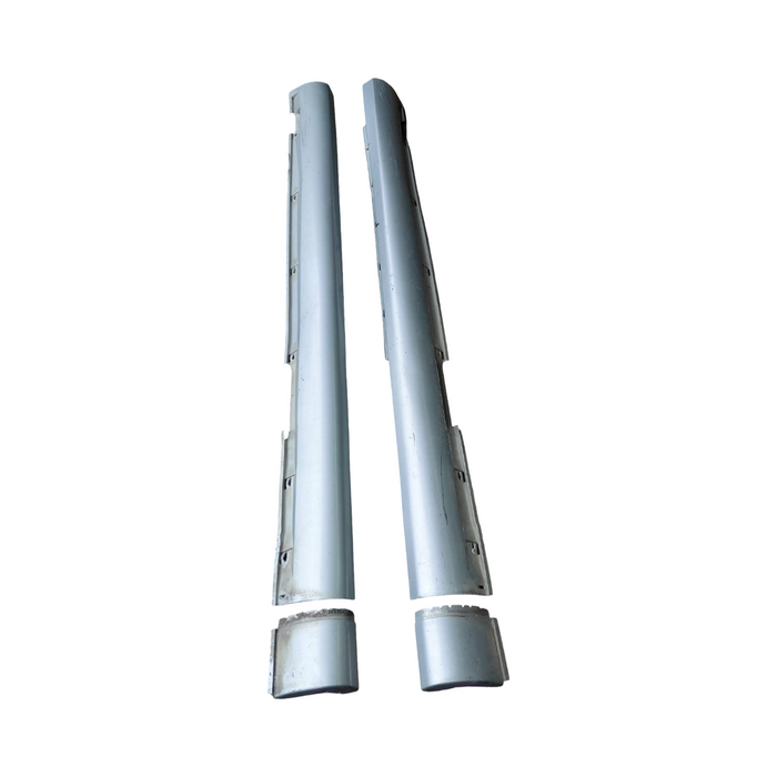 A225 - VZ Holden Commodore Utility - UTE Sideskirts (4pc SET) - NICKLE METALIC #348N
