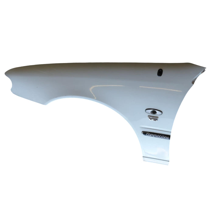 A254 - VS Holden Commodore Utility SERIES III - Front Guard - Passengers Side - ALASKAN WHITE #J064