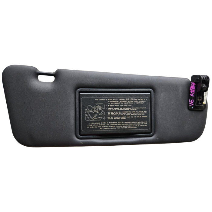 A284 - VE Holden Commodore - Sunvisor - DRIVER'S SIDE Onyx