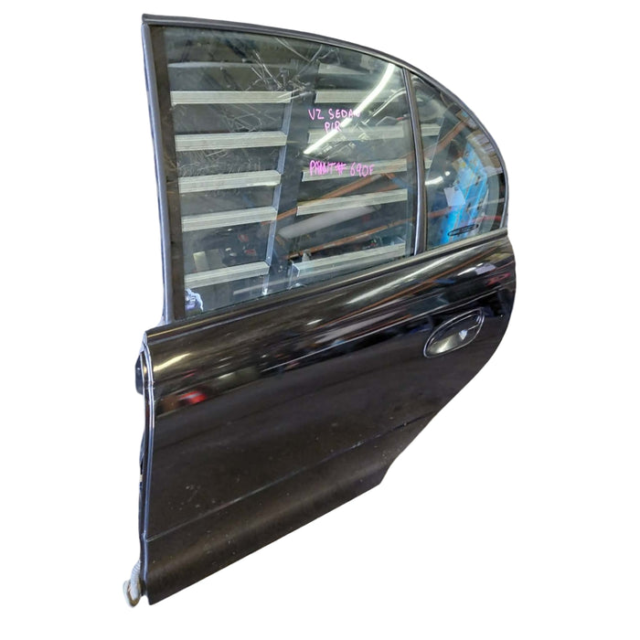Ex012 - VZ Holden Commodore SV6 - Passenger Rear Door (Phantom Black #690F)