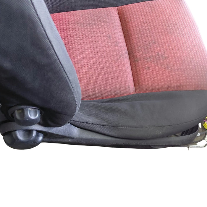 A349 - VE SV6 Holden Commodore Utility SERIES I -  Front Seats (PAIR) Cloth (RED/BLACK)