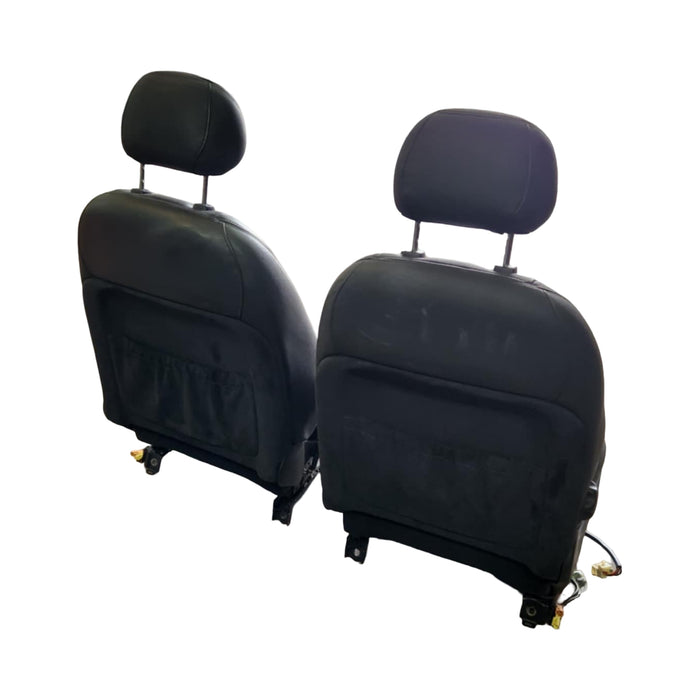 A268 - VZ HOLDEN CALAIS SEDAN - Front Seat Driver Side Leather Piano Stitching ONYX