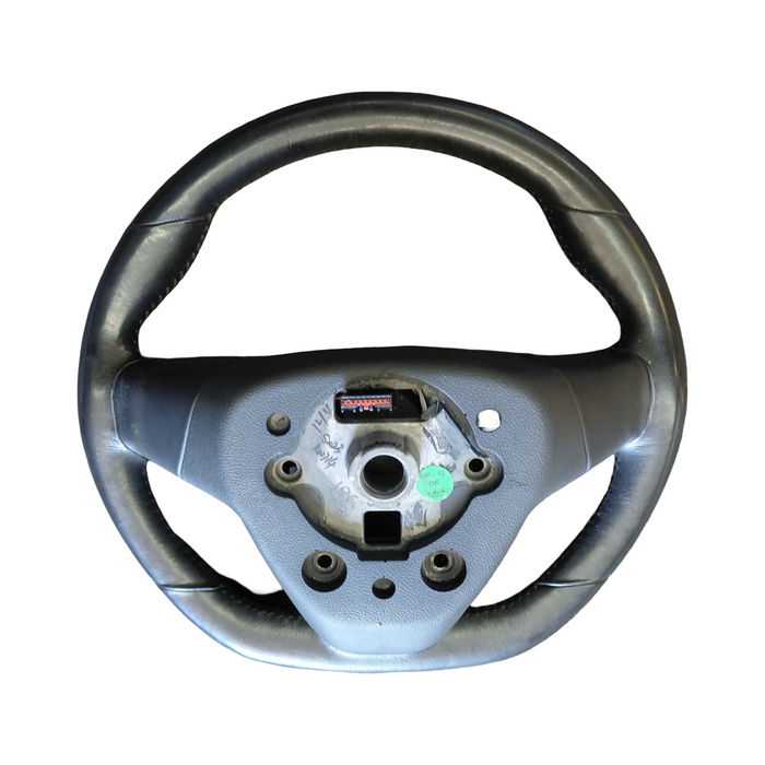 A296 - VF Holden Calais Sedan - Leather Flat Bottom Steering Wheel