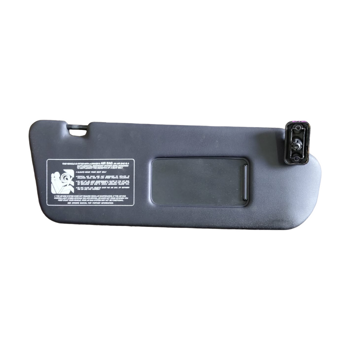 CREW001 - VY / VZ SS Holden Commodore - Driver's Side Sunvisor w/ Vanity Mirror - BLACK
