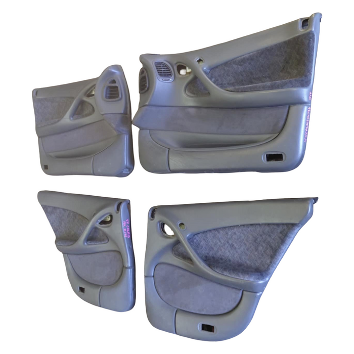 A196 - VX HOLDEN CALAIS - Cloth/Suede Doorcards (4pc SET) - TRIM #17i