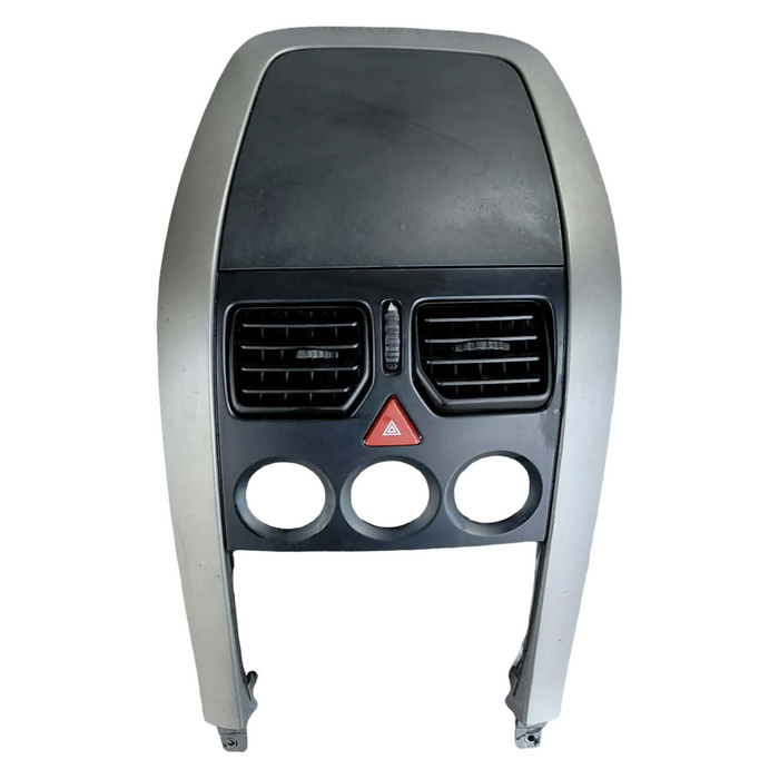 JMSS - VY SS Holden Commodore SEDAN - Centre Dash Facia w/ Dash Vents & Hazard Switch - BLACK/SILVER