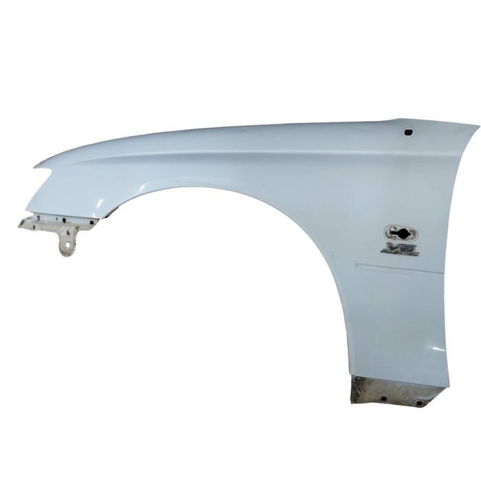 A303 - VZ Holden ONE TONNER Utility - Front Guard Passenger's Side - HERON WHITE #679F