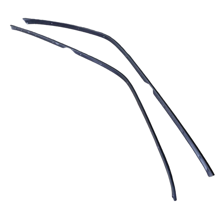 A305 - VR Holden Commodore SEDAN - Door Gutter Moulds / Drip moulds (PAIR) BLACK