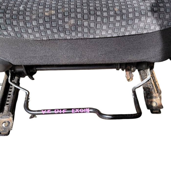 EX014 - VZ SV6 Holden Commodore Sedan - Cloth Front Seats (PAIR) w/ Seat Side Plastics & Seatbelt Stalks - TRIM #81i
