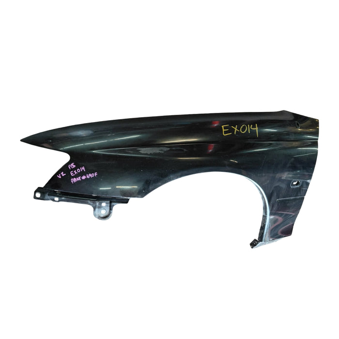 EX014 - VZ Holden Commodore Sedan - Passenger's Front Guard - PHANTOM BLACK #690F