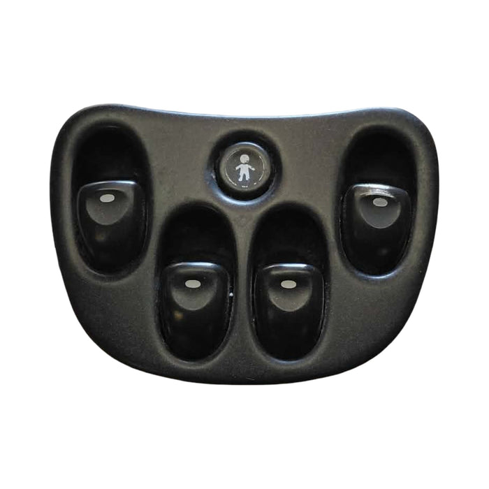 SW001 - VT/VX Holden Commodore - Main Power Window Switch w/ Child Lock - BLACK