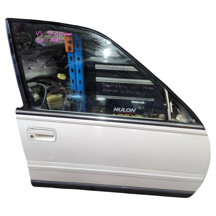 A283 - VS Holden Statesman - Front Door - DRIVERS FRONT - ALASKAN WHITE #J064